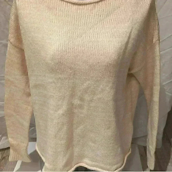 Madewell light peach sweater xs - Picture 3 of 6